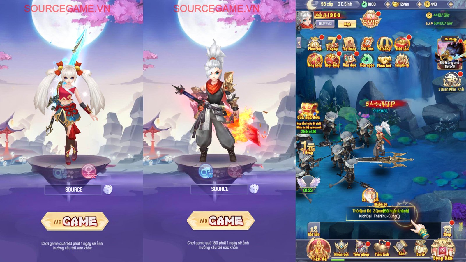 [H5] CỬU THIÊN H5 - GAME NHẬP VAI ĐA NỀN TẢNG