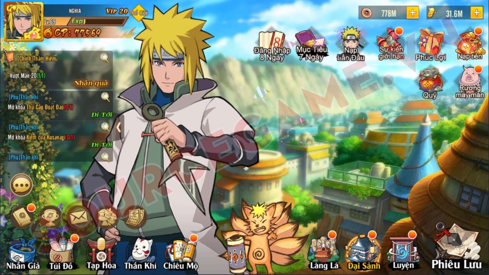 [MOBILE] ĐẤU TRƯỜNG NHẪN GIẢ - VERSION 7UR  26SS 5 SLOT RA TRẬN