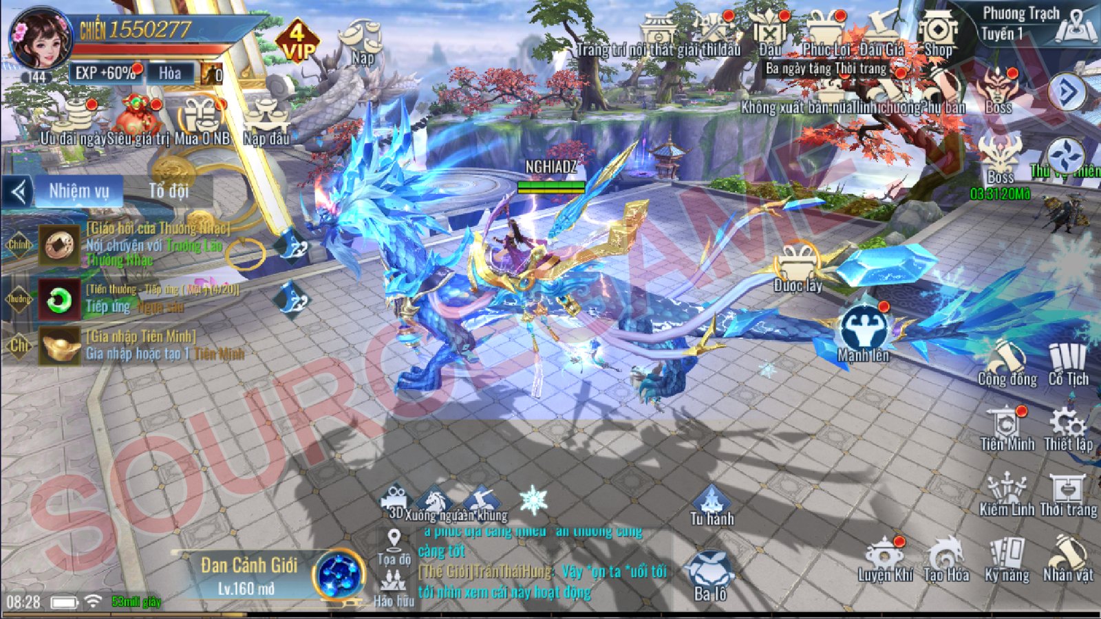 [MOBILE] THIÊN KIẾM CHI VÂN - GAME NHẬP VAI TIÊN HIỆP - SIÊU PHẨM MMORPG 3D